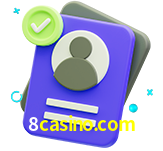 Tornar-se um membro do 8casino.com é muito simples